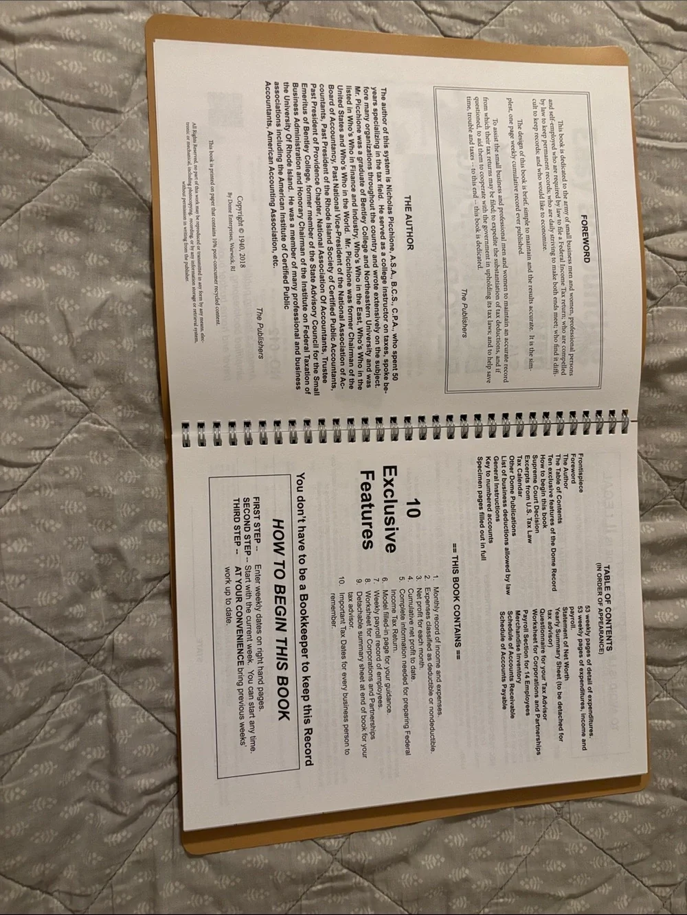 Simplified Monthly Bookkeeping Record - Mustard Yellow